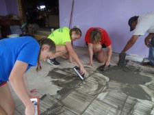 Navajo 14 - grout kitchen floor
