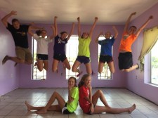 Navajo 18 - celebrating tile completion